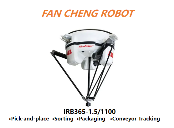 Refurbished ABB IRB365-1.5/1100 FlexPicker 5-Axis Delta Robot