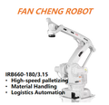 Used Pre-owned ABB IRB660-180/3.15 4-Axis High-Speed Palletizing Robot Reconditioned