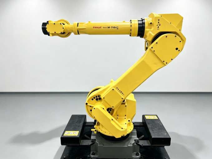 Used FANUC M-710iC/12L 6-Axis Robot, 12kg Payload 3123mm Long Reach Refurbished Robot For Arc Welding Dispensing