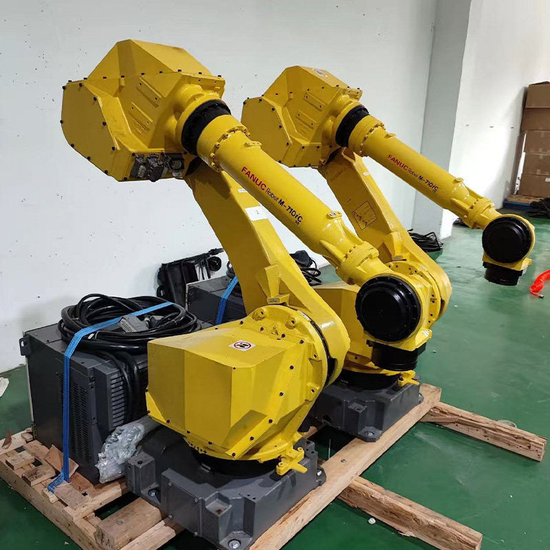 Used FANUC M-710iC/50S Compact Robot, 50kg Payload 1359mm Short Reach Refurbished 6-Axis Robot For Confined Workspace