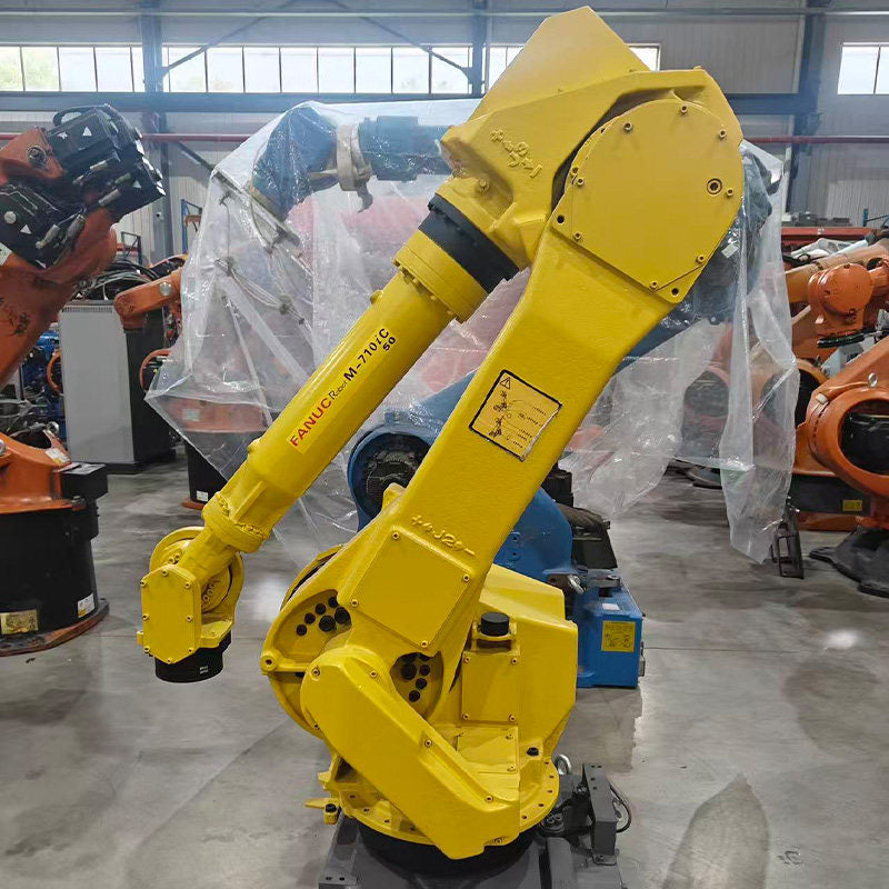 Used FANUC M-710iC/20M 6-Axis Robot, 20kg Payload 2582mm Reach Refurbished Robot For Grinding Deburring Handling