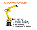 Used FANUC M-710iC/50S Compact Robot, 50kg Payload 1359mm Short Reach Refurbished 6-Axis Robot For Confined Workspace