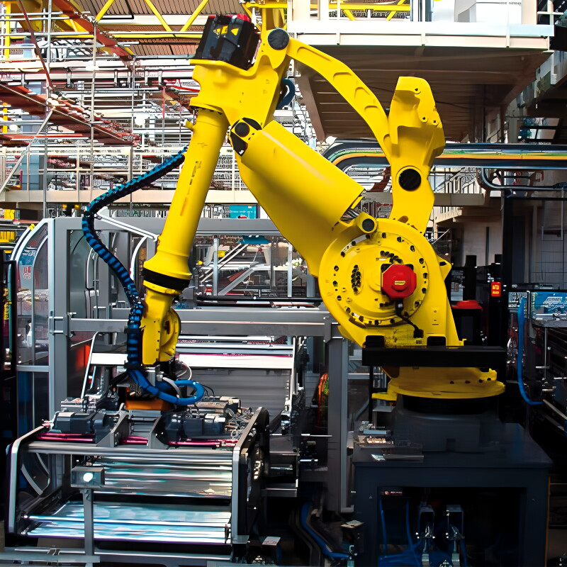 Used FANUC M-1000iA 6-Axis Ultra-Heavy-Payload Serial-Link Robot 1000kg Payload 3253mm Reach for EV Battery, Large Casting & Heavy Workpiece Handling