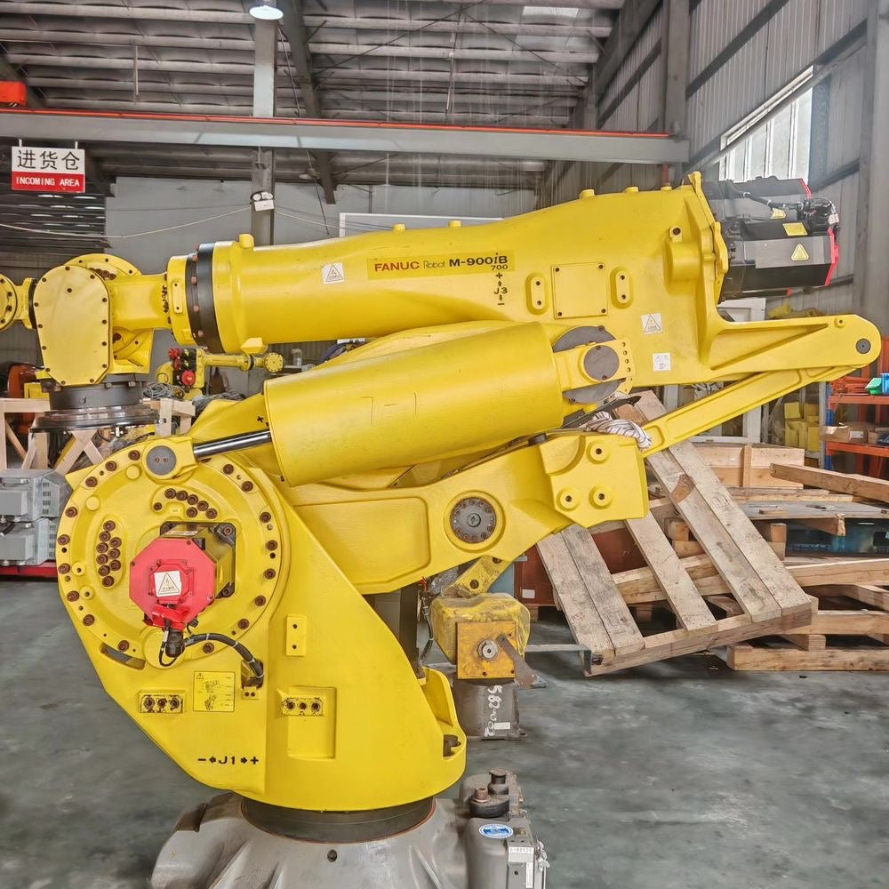 Used FANUC M-1000iA 6-Axis Ultra-Heavy-Payload Serial-Link Robot 1000kg Payload 3253mm Reach for EV Battery, Large Casting & Heavy Workpiece Handling