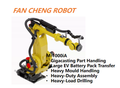 Used FANUC M-1000iA 6-Axis Ultra-Heavy-Payload Serial-Link Robot 1000kg Payload 3253mm Reach for EV Battery, Large Casting & Heavy Workpiece Handling