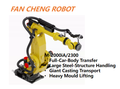 Ex-production FANUC M-2000iA/2300 6-Axis Ultra-Heavy-Payload Robot 2300kg Payload 3734mm Reach for 2.3-Ton Heavy-Workpiece Handling