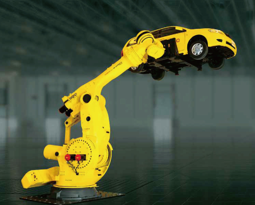 Ex-production FANUC M-2000iA/1200 6-Axis Ultra-Heavy-Payload Robot 1200kg Payload 3734mm Reach for Large Casting & Vehicle Body Handling