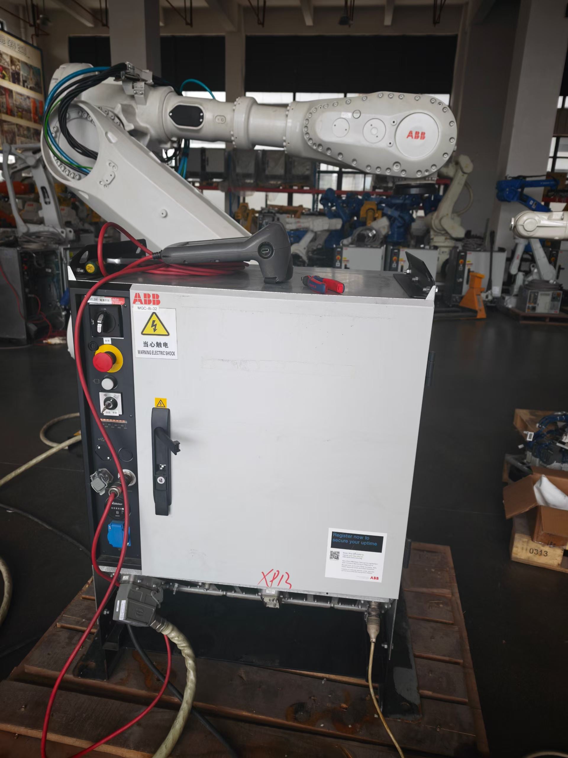 Used ABB IRB6700-245/3.00 6 Axis Articulated Robot, 245kg Load, 3m Reach for Machine Tending, Material Handling & Welding
