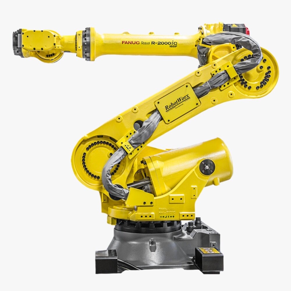 Pre-owned FANUC R-2000iD/100FH 6-Axis Hollow-Arm Robot 100kg Payload 2605mm Reach for Spot Welding & Assembly