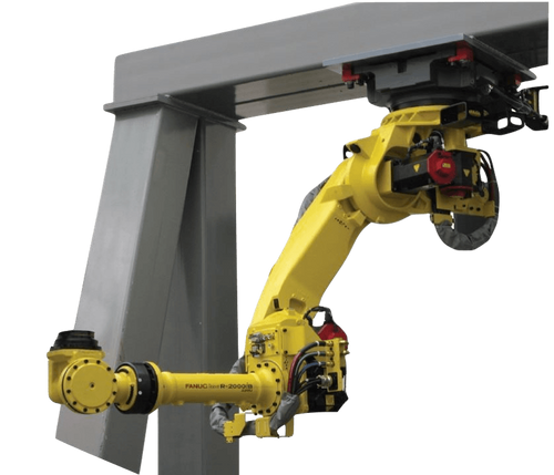 Ex-production FANUC R-2000iC/165R 6-Axis Rack-Mount Robot 165kg Payload 3095mm Reach for Elevated Spot Welding & Material Handling