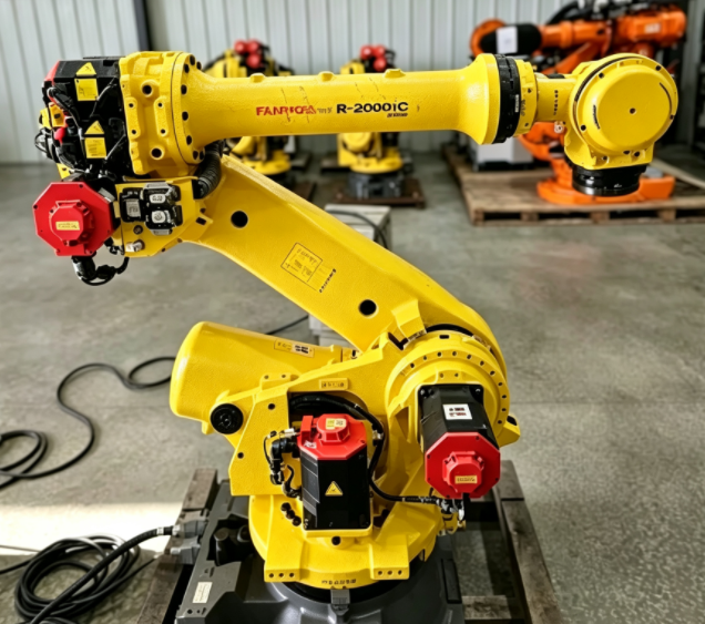 Ex-production FANUC R-2000iD/210FH 6-Axis Hollow-Arm Heavy-Payload Robot 210kg Payload 2605mm Reach for Spot Welding & Heavy-Part Handling