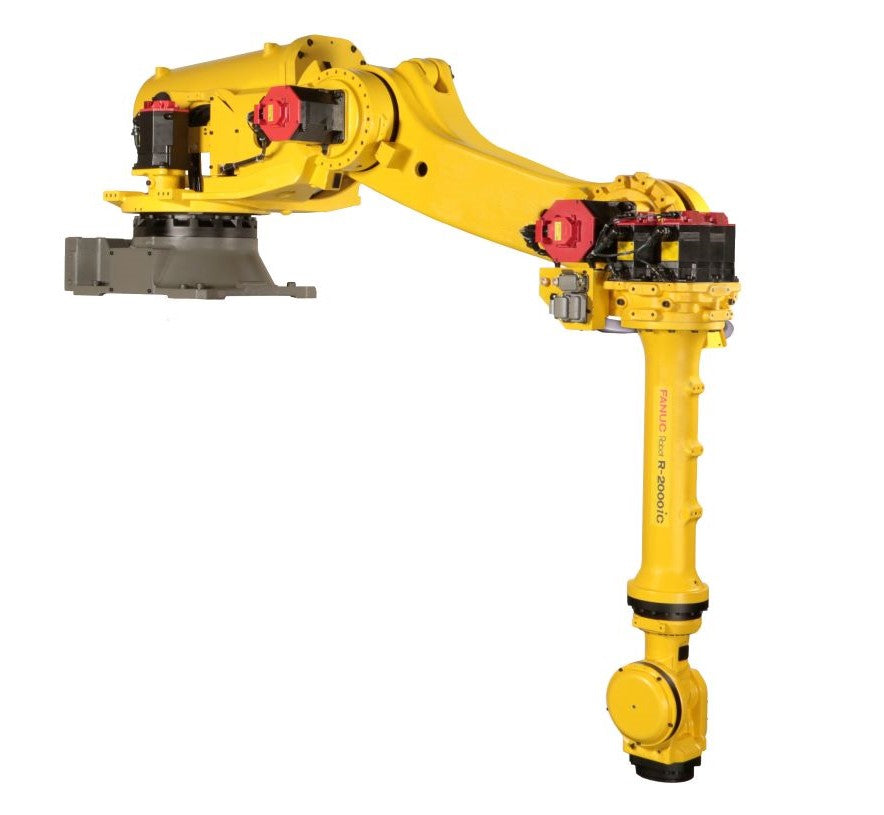 Pre-owned FANUC R-2000iC/220U 6-Axis Upside-Down Mount Robot 220kg Payload 2518mm Reach for Ceiling-Mounted Spot Welding & Handling