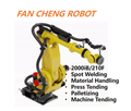 Factory-retired FANUC R-2000iB/210F Articulated Robot for Heavy-Duty Spot Welding & Press Line Automation