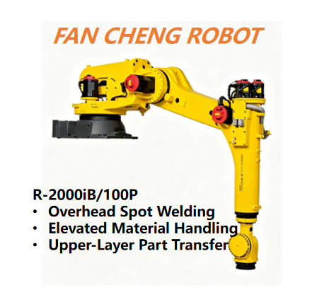Factory-retired FANUC R-2000iB/100P Extended-Stroke Robot for Super Wide Workstation Automation