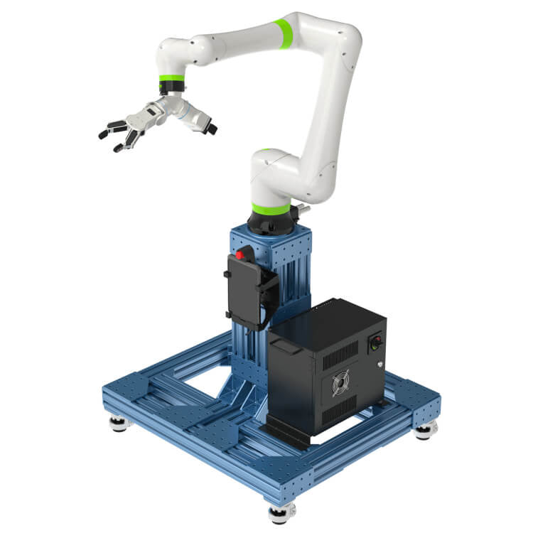 Used FANUC CRX-3iA 6-Axis Collaborative Cobot Robot, 3kg Payload 692mm Reach, Complete System with Compact Controller & Tablet Teach Pendant