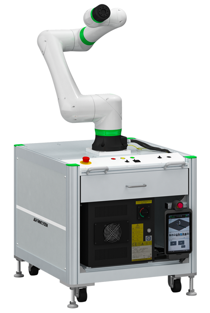 Used FANUC CRX-3iA 6-Axis Collaborative Cobot Robot, 3kg Payload 692mm Reach, Complete System with Compact Controller & Tablet Teach Pendant