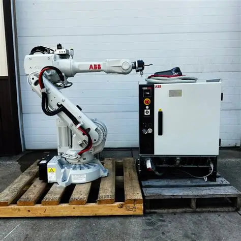 Used ABB IRB2600-20/1.65 6 Axis Articulated Robot,20kg Wrist Payload, 1650mm Reach, IRC5 Controller