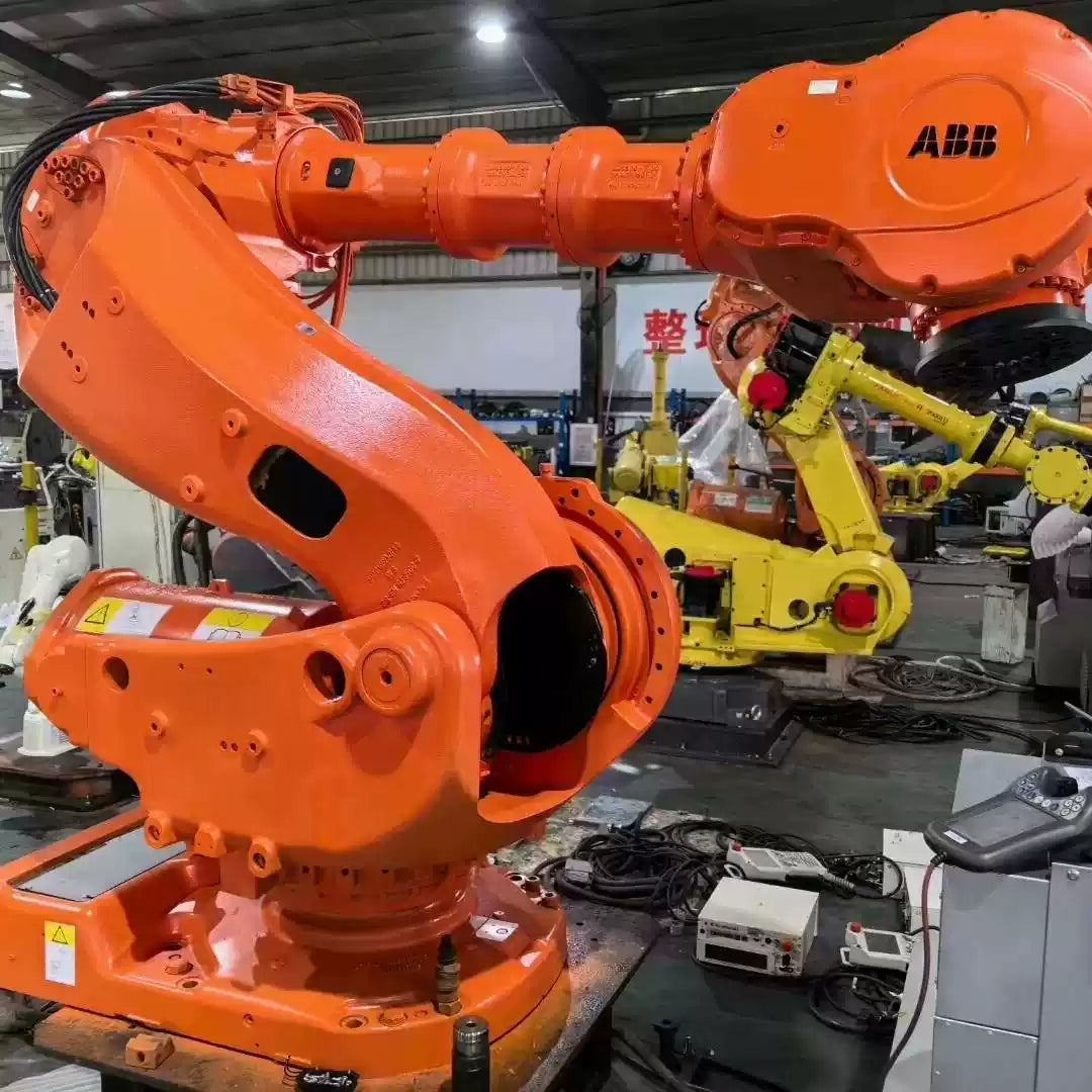 Refurbished Used ABB IRB7600-325/3.10 Articulated Robot, Pre-owned Second Hand 6 Axis Heavy Payload Industrial Robotic Arm, 325kg Payload 3.1m Reach