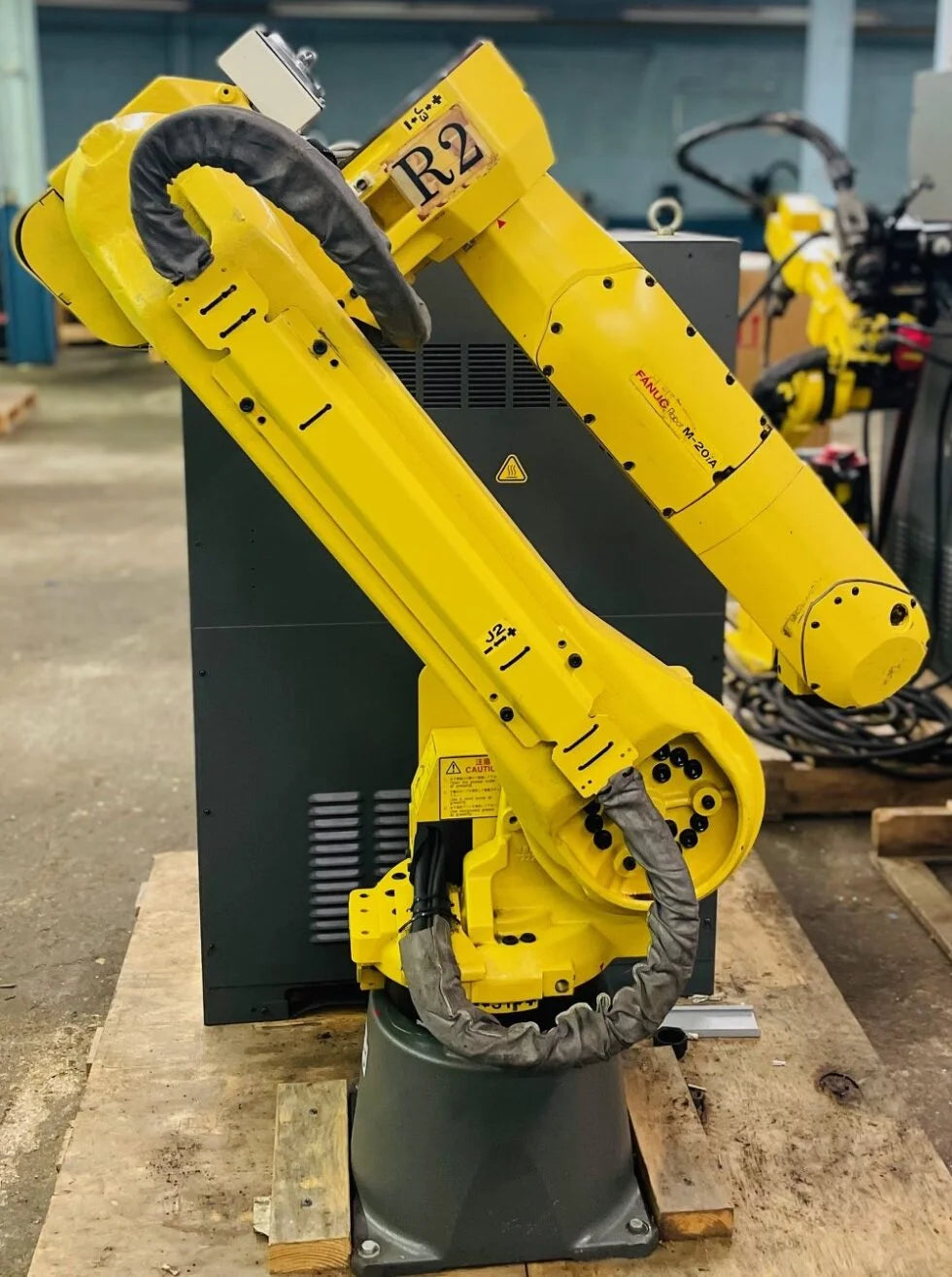 Reconditioned FANUC M-20iA/20M Multi-Mount Robot Ceiling Floor Tilt Installation with R-30iA Controller