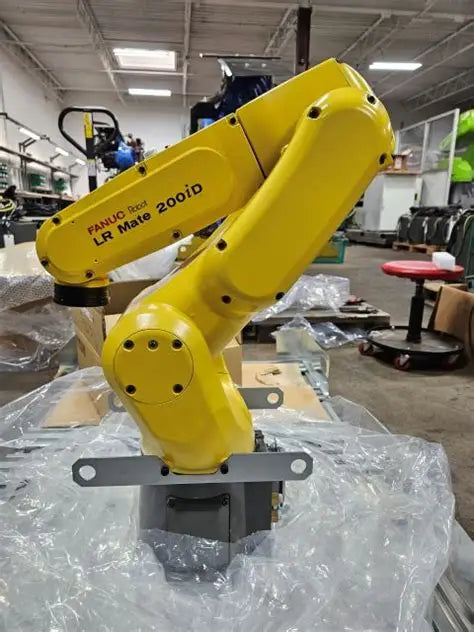 Pre-owned FANUC LR-Mate 200iD/4S Ultra-Compact High-Speed 6-Axis Robot, Machine Tool Built-in Automation Solution