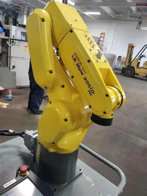 Pre-owned FANUC LR-Mate 200iD Versatile 6-Axis Compact Robot,  Balanced 7kg Payload For General-Purpose Small-Cell Automation