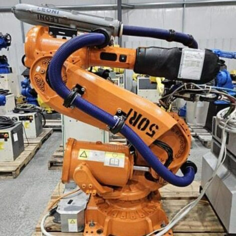 Refurbished Used ABB IRB7600-325/3.10 Articulated Robot, Pre-owned Second Hand 6 Axis Heavy Payload Industrial Robotic Arm, 325kg Payload 3.1m Reach