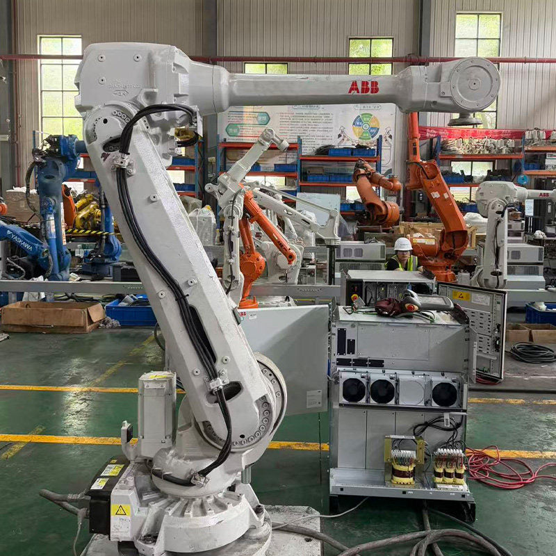 Refurbished ABB IRB 4600-40/2.55 6-Axis Robot, 40kg Payload, 2.55m Long Reach, Inverted Mount Permitted